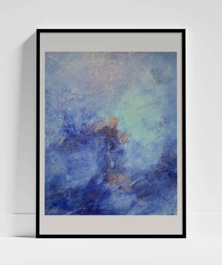 CASPAR JANSEN - GICLEE PRINT - BLUE